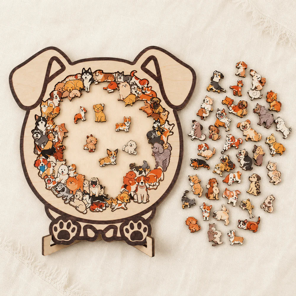 PawsMana™ Wooden Puzzle