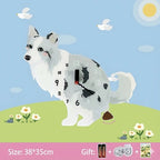Popping Puppy Wall Clock