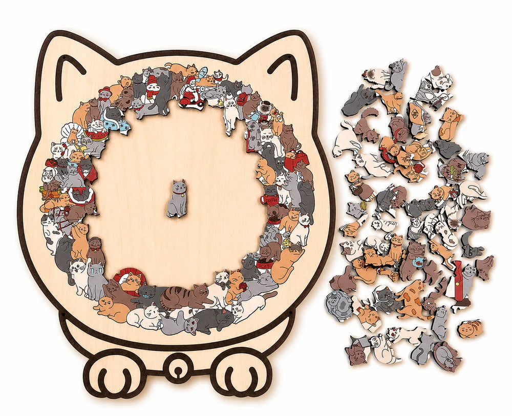 PawsMana™ Wooden Puzzle