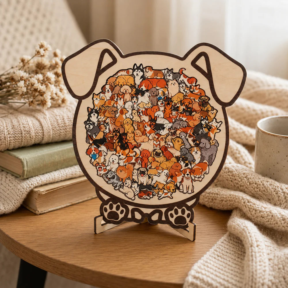 PawsMana™ Wooden Puzzle