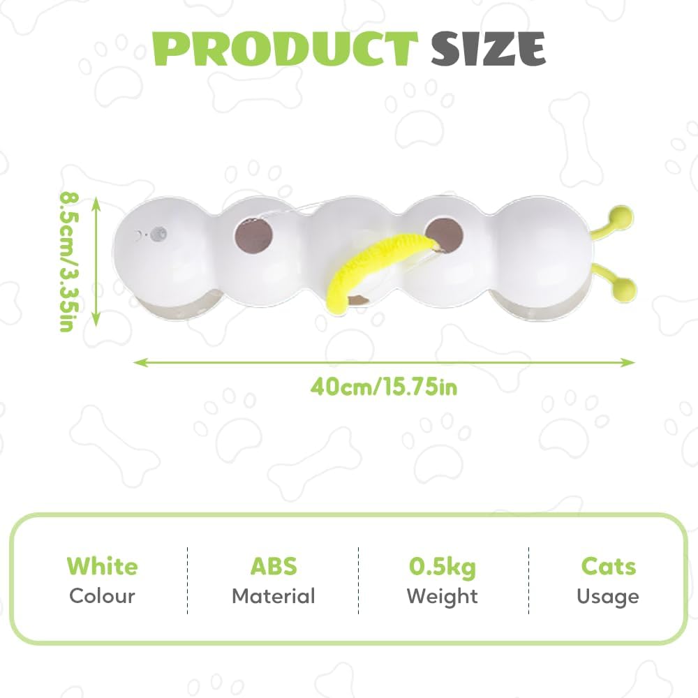 Caterpillar Smart Cat Toy