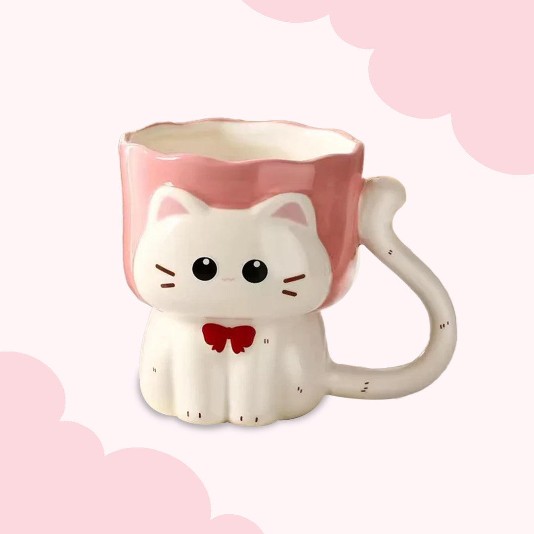 Adorable Cat Themed Cup
