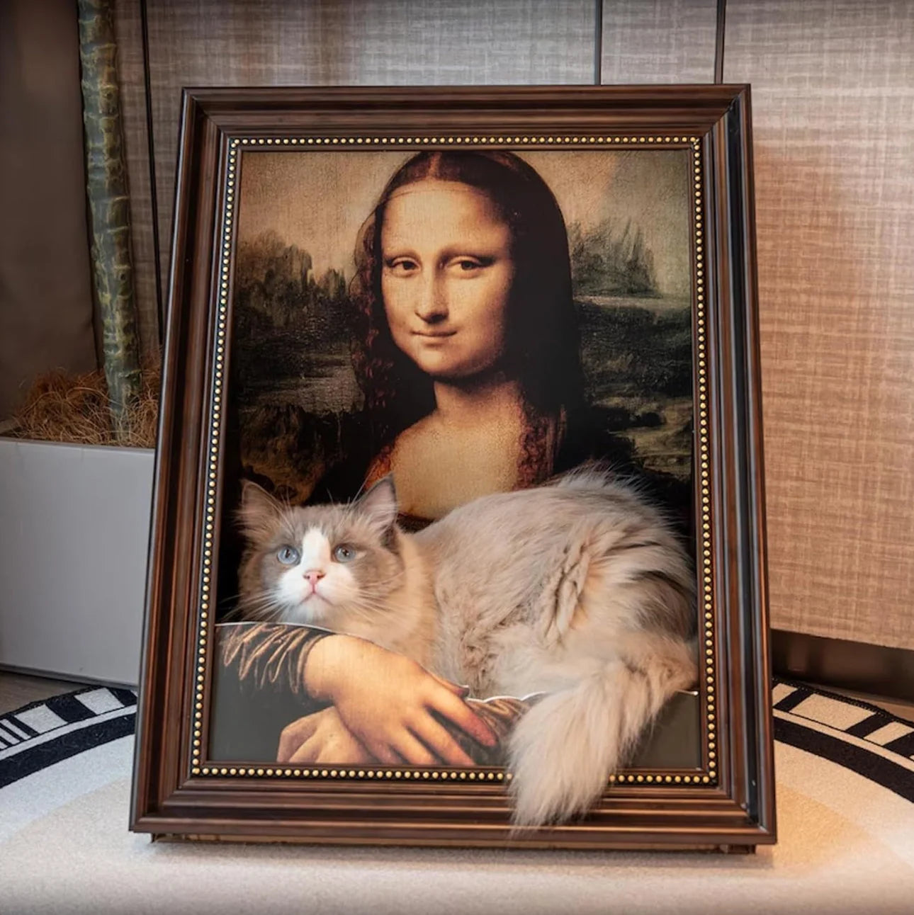 Meownalisa 3D Pet Bed