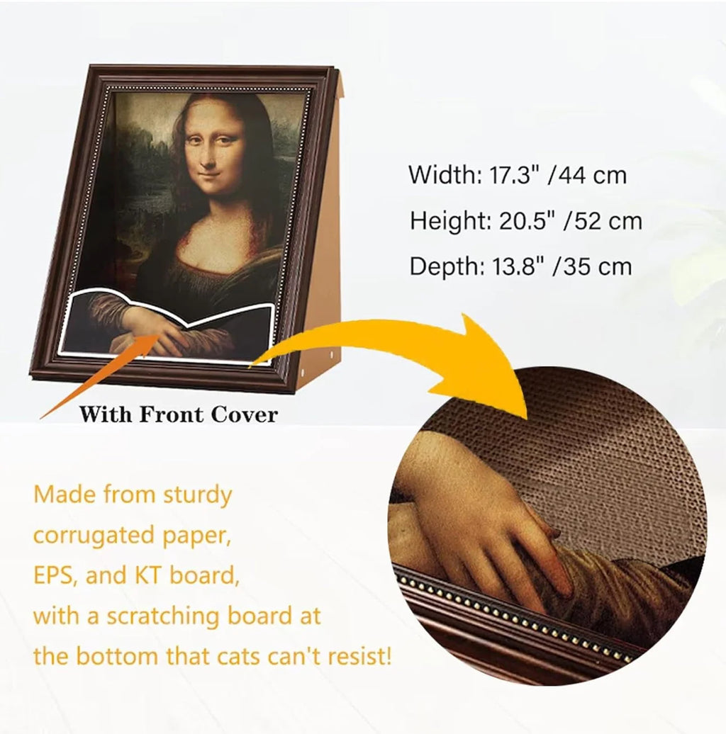 Meownalisa 3D Pet Bed