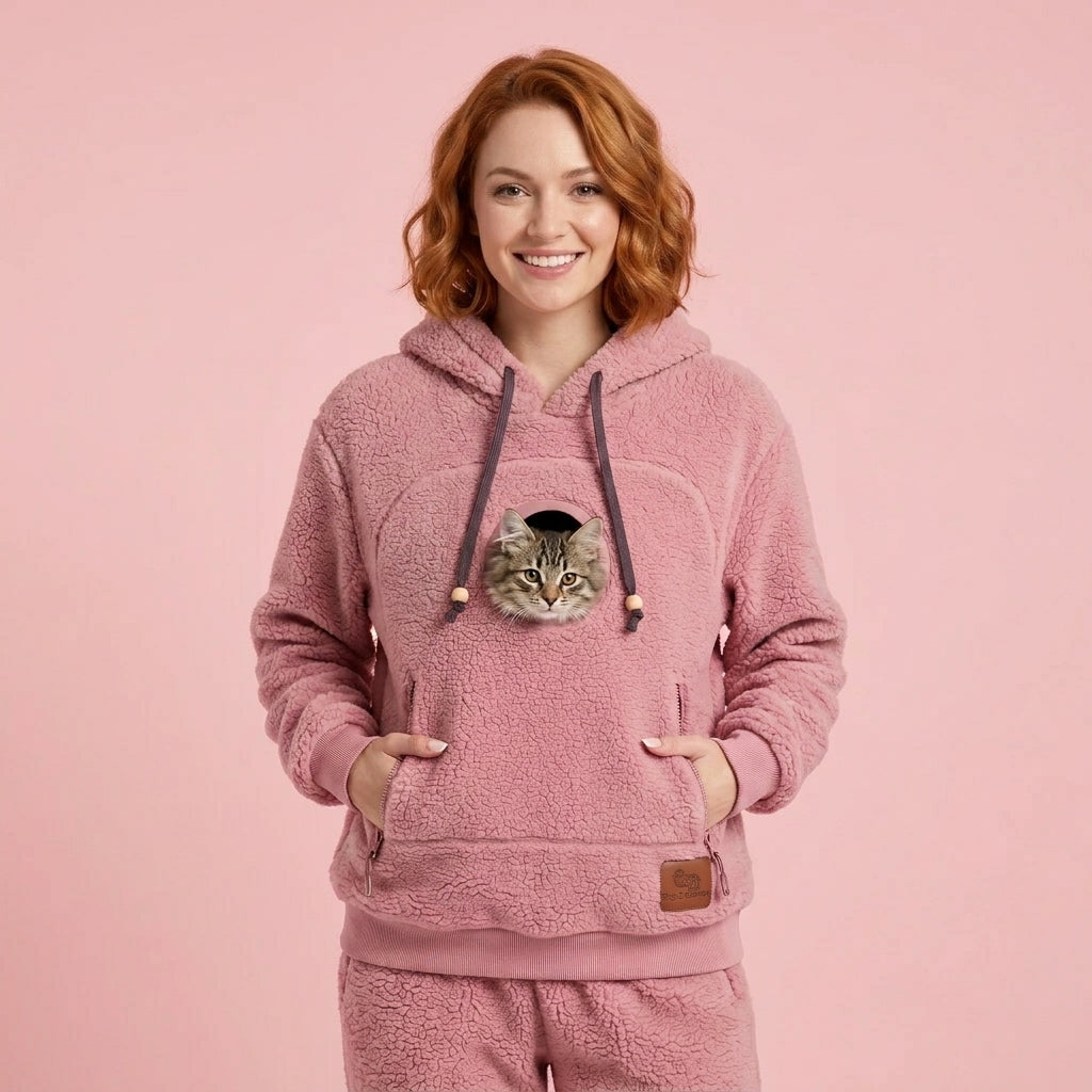 PawsMana™ Hoodie with Pet Tote Carrier