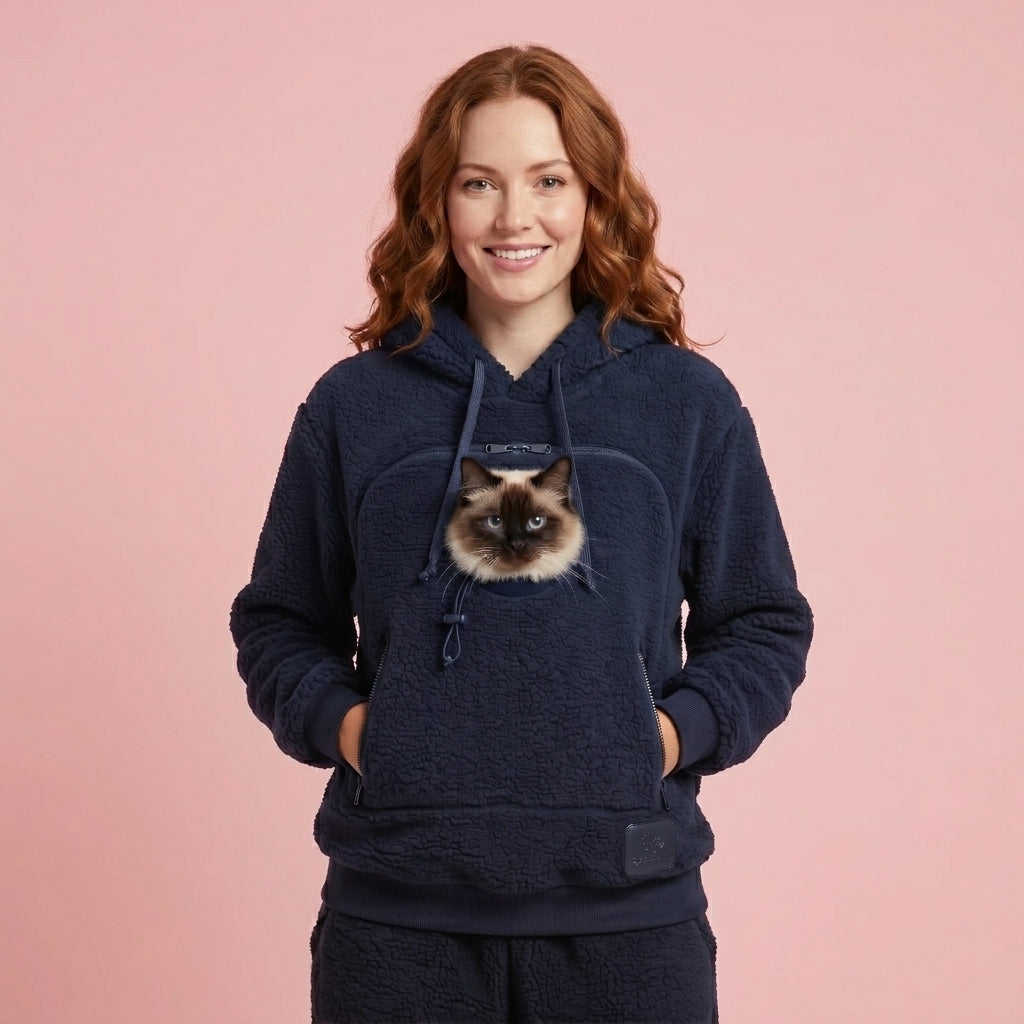 PawsMana™ Hoodie with Pet Tote Carrier