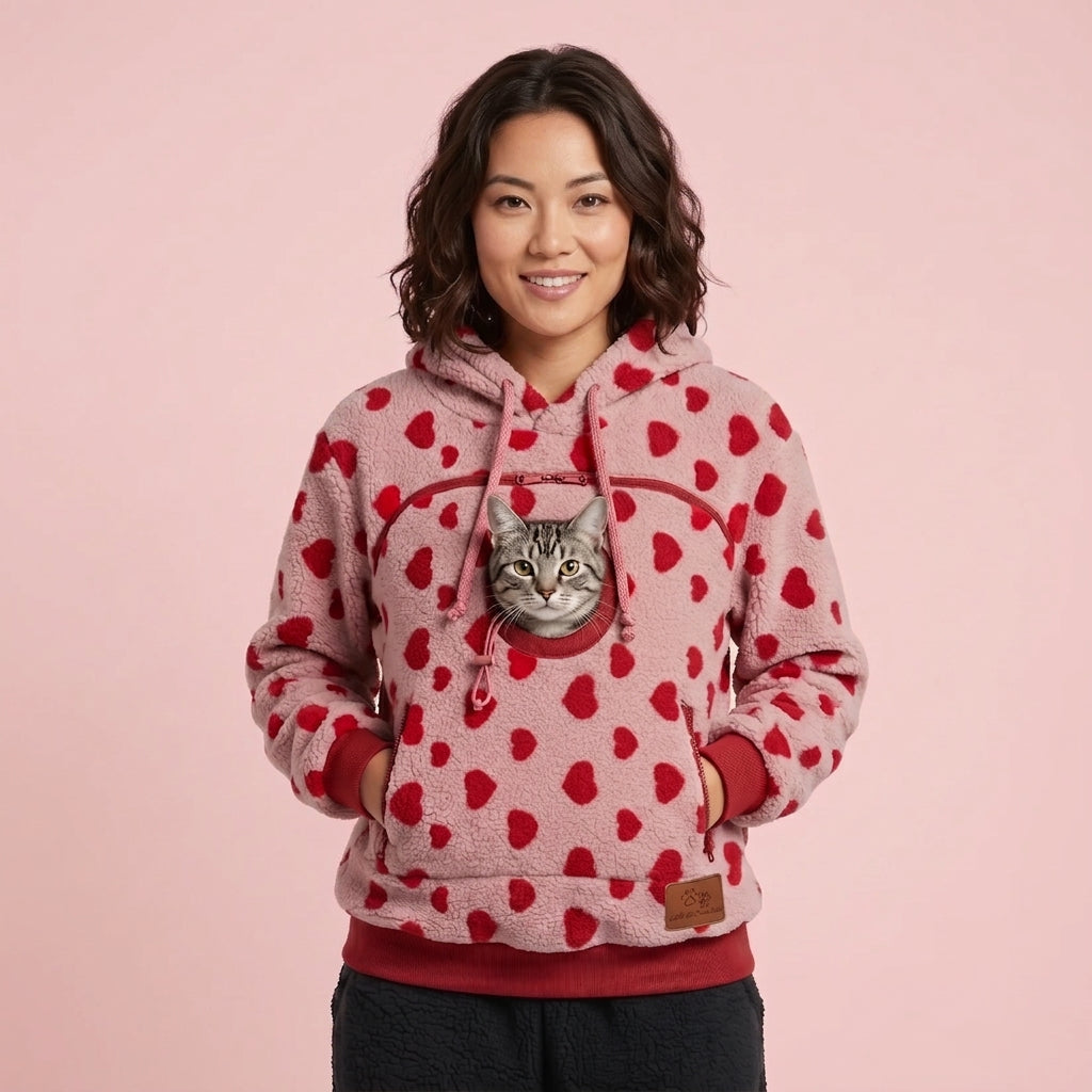 PawsMana™ Hoodie with Pet Tote Carrier