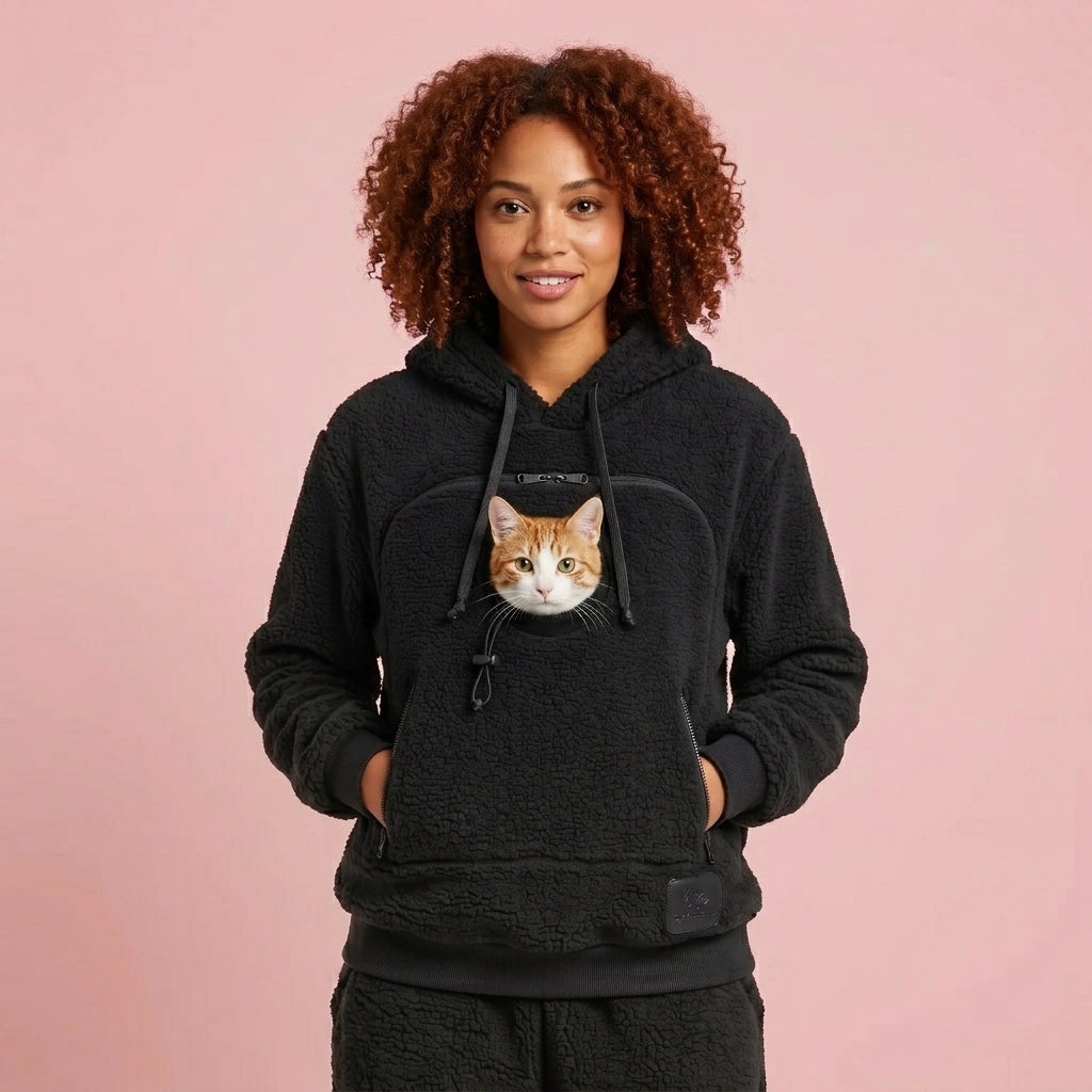 PawsMana™ Hoodie with Pet Tote Carrier