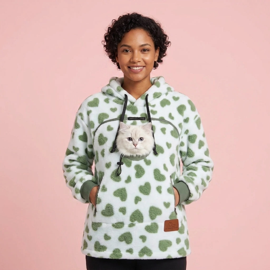 PawsMana™ Hoodie with Pet Tote Carrier