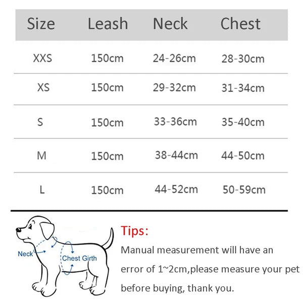 Cat Harness with Leash Set