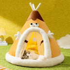 Cozy Pet Plush Tent Bed