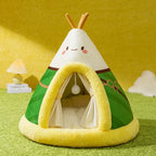 Cozy Pet Plush Tent Bed