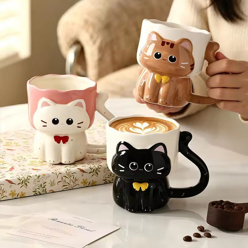 Adorable Cat Themed Cup