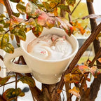 Sleepy Cat Inside Coffee Cup