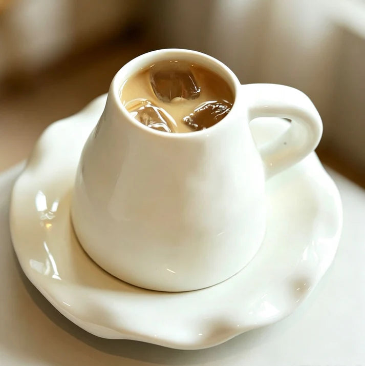 Sleepy Cat Inside Coffee Cup