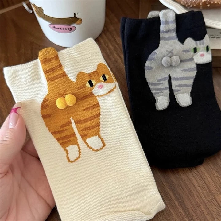 Cat Butt Socks