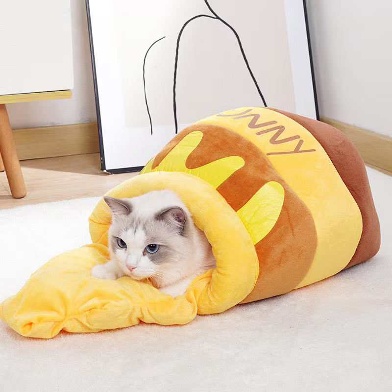Honey Pot Cat Cave Bed