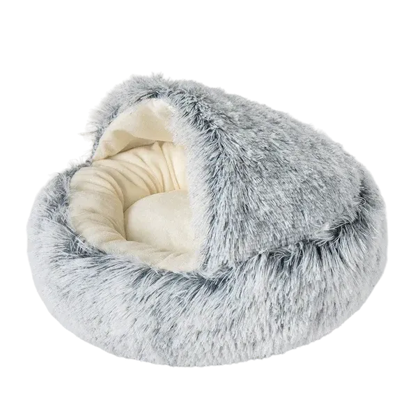 Cozy Fluffy Cat Bed