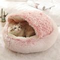 Cozy Fluffy Cat Bed