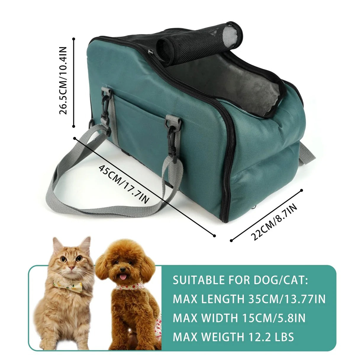 Co-Pilot Pet Car Seat