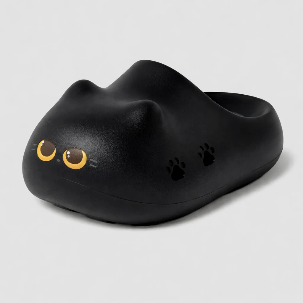Cat Paw Print Slippers