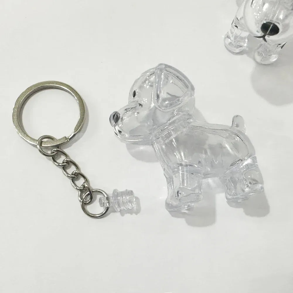 Dog Hair Storage Keychain