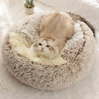 Cozy Fluffy Cat Bed