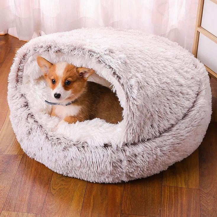 Cozy Fluffy Cat Bed
