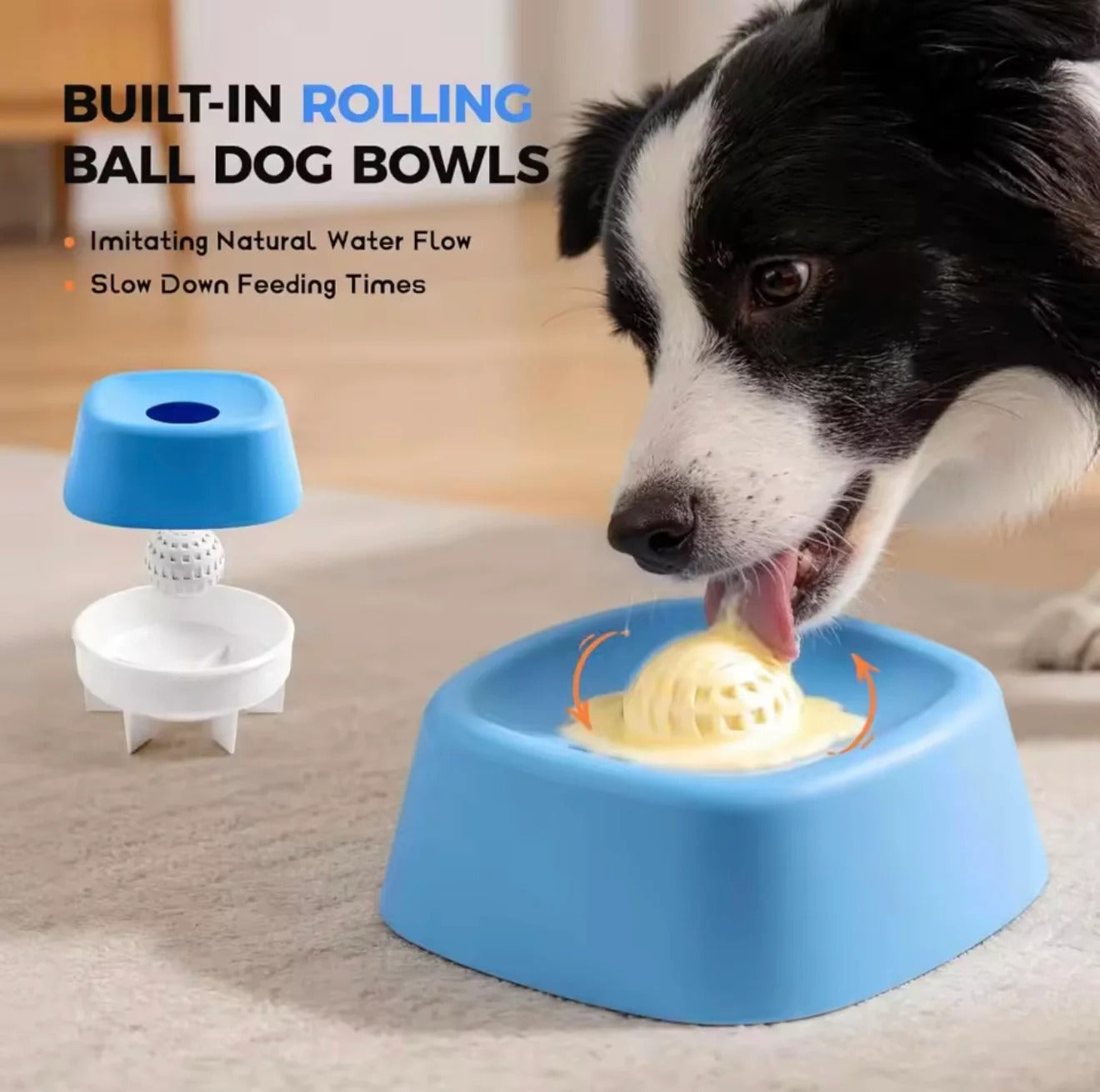 Dog Slow Feeding Bowl