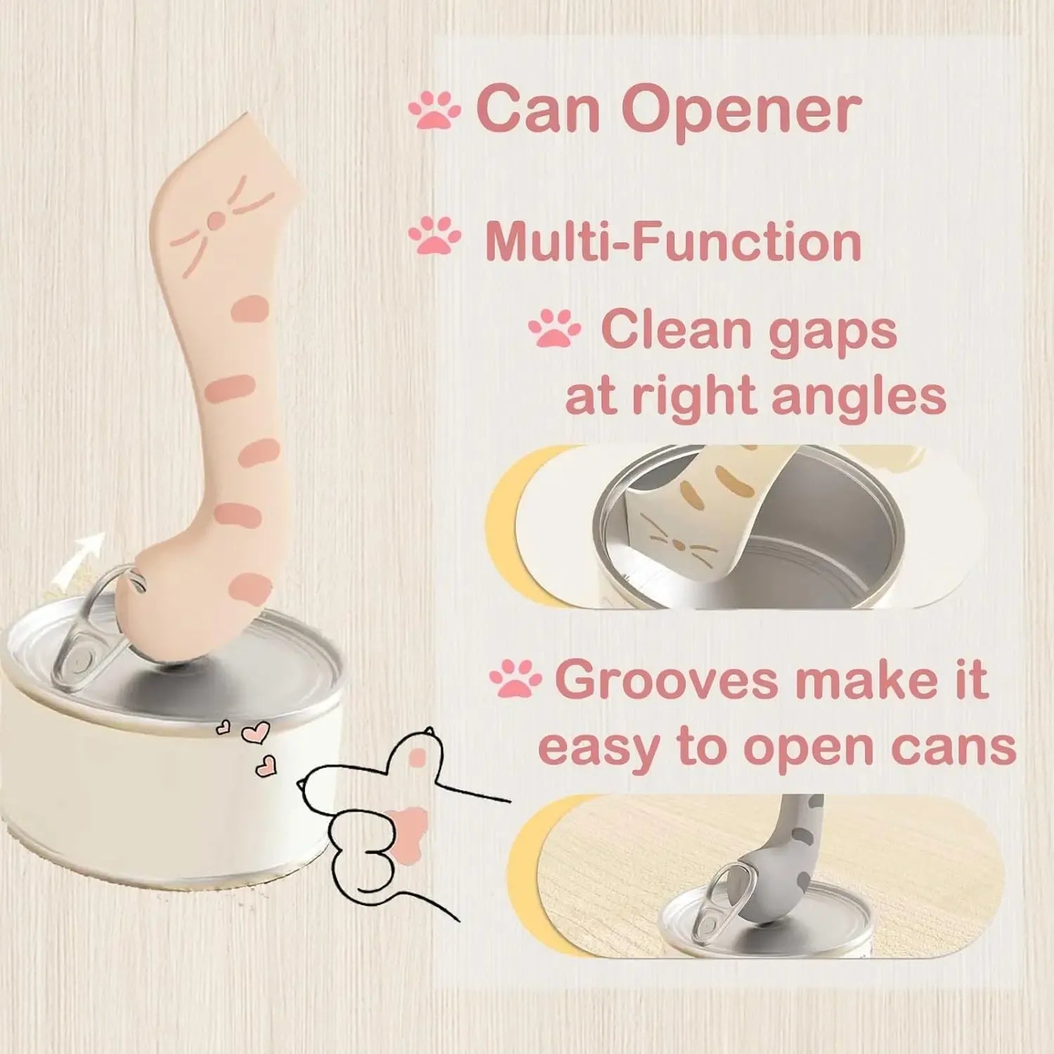 Pet Spoon & Can Lid Set