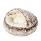 Cozy Fluffy Cat Bed
