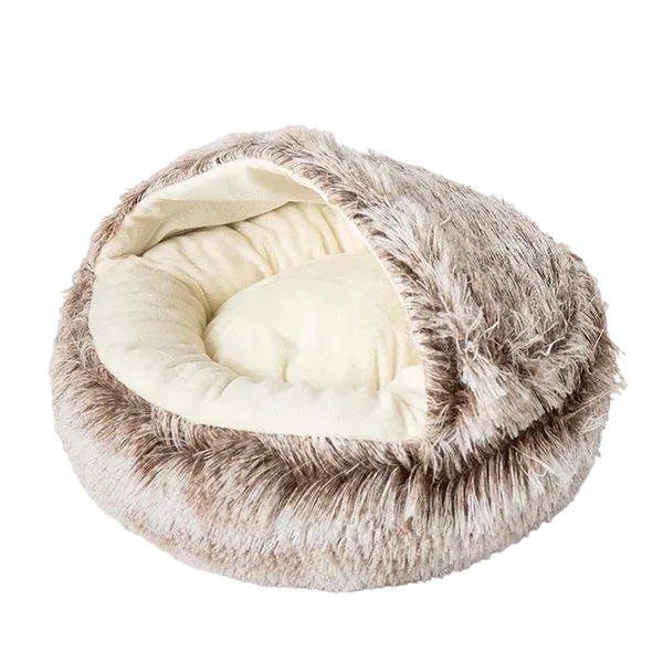 Cozy Fluffy Cat Bed