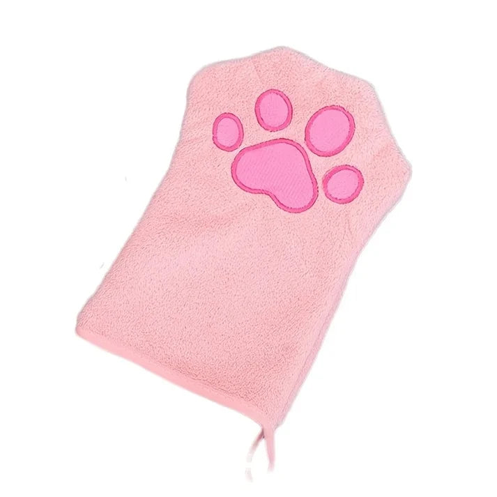 Microfiber Paw Pet Glove