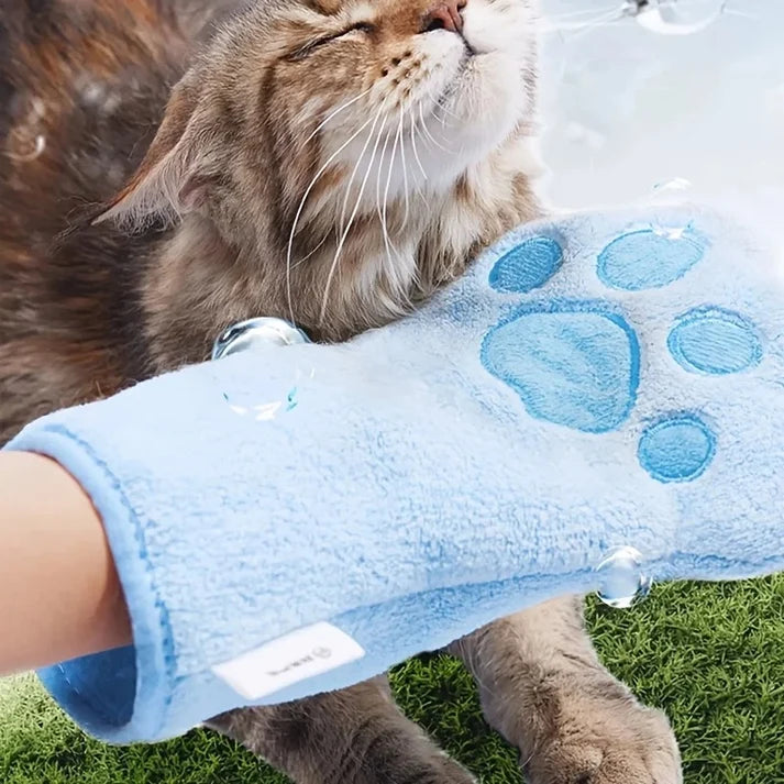 Microfiber Paw Pet Glove