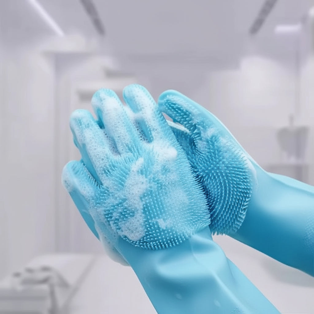 Pet Bathing Gloves