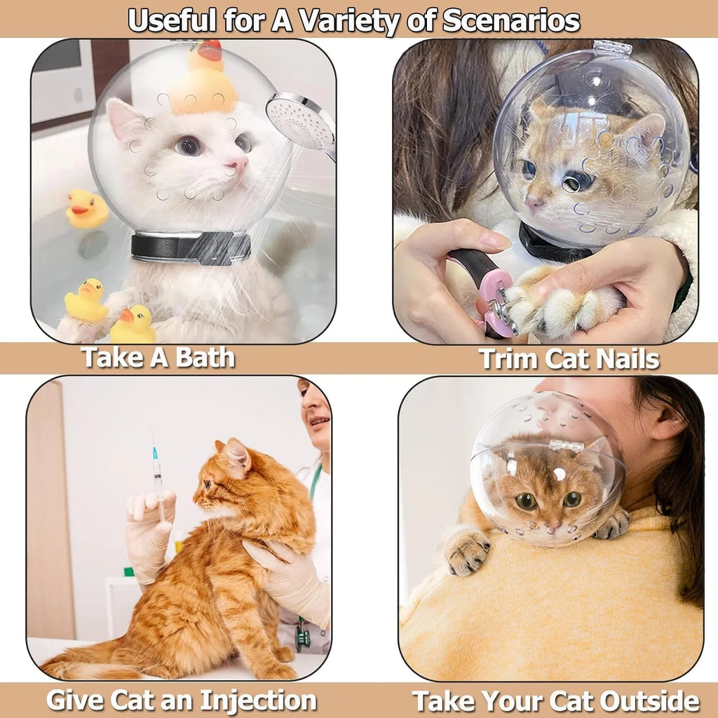 Cat Grooming Safety Mask