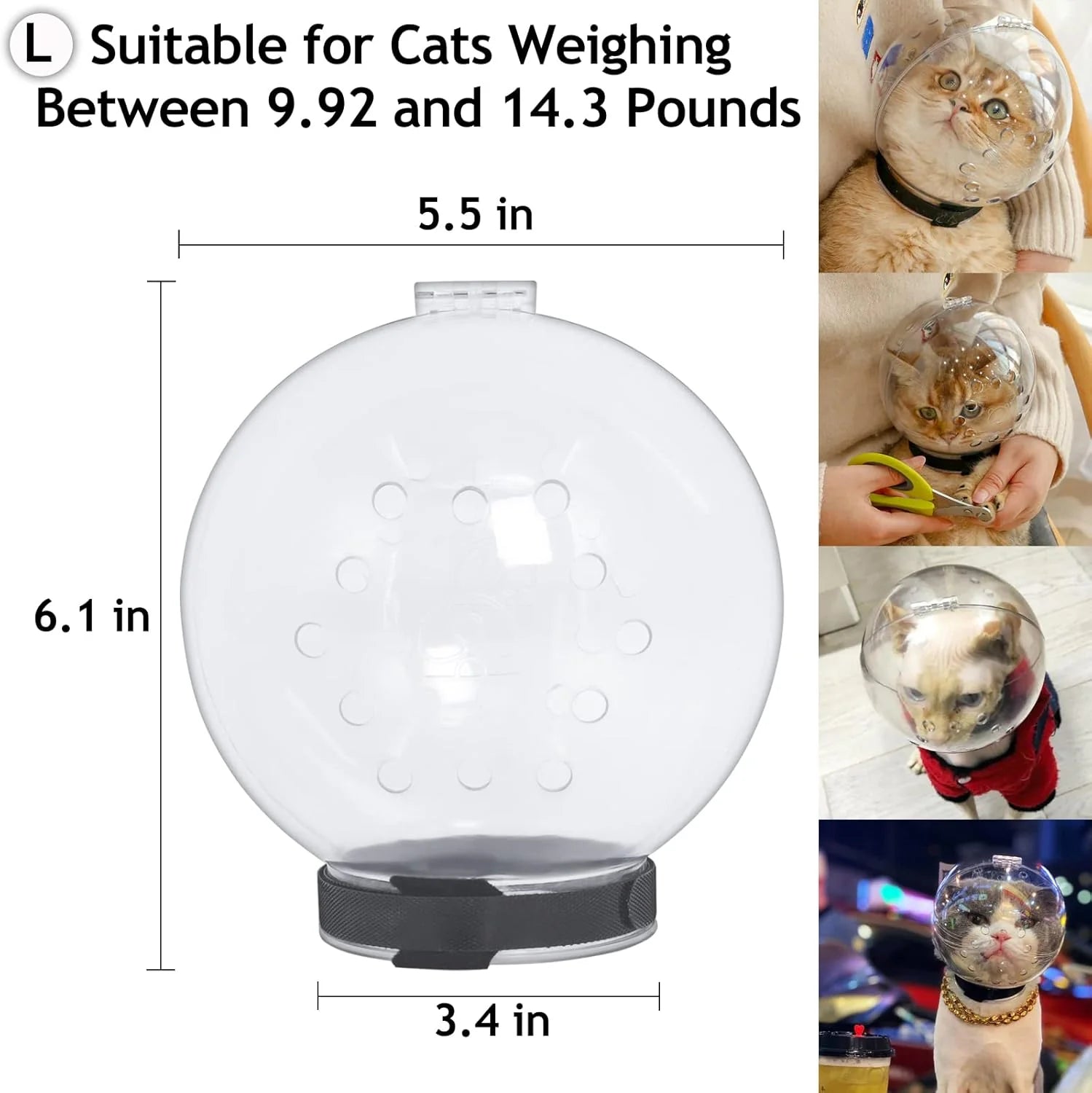 Cat Grooming Safety Mask