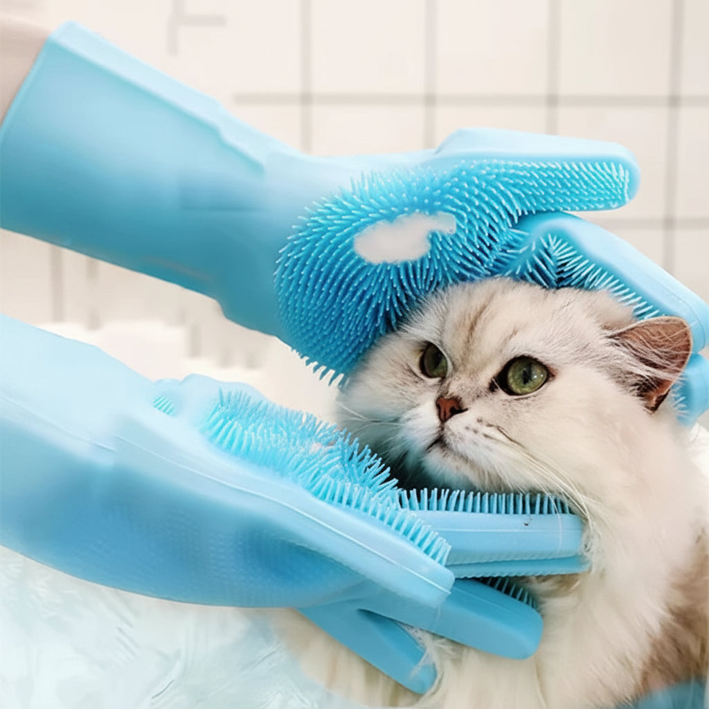Pet Bathing Gloves