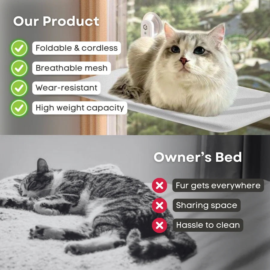 Cat Window Bed