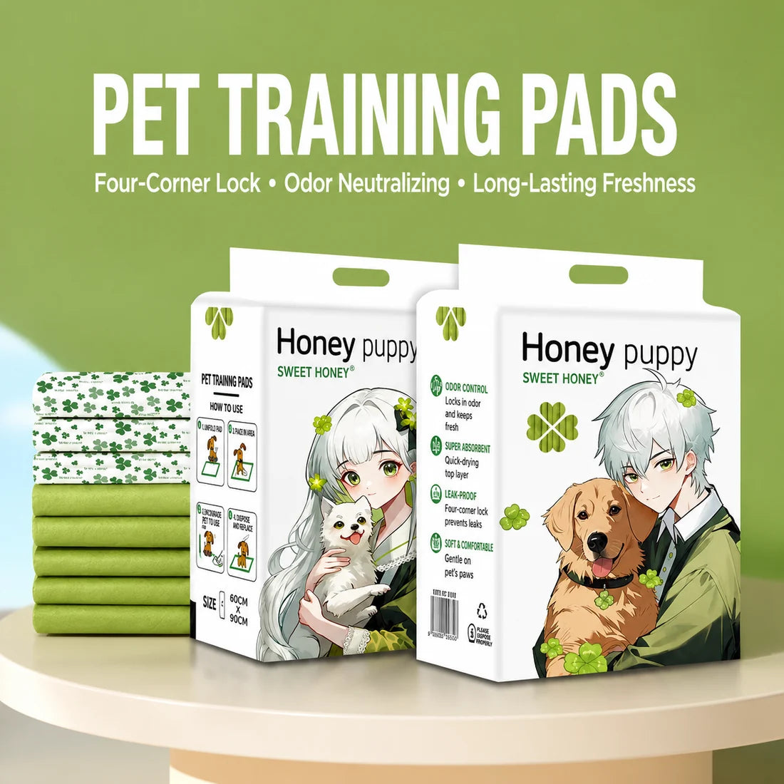 Foldable Dog Toilet Tray + Pads