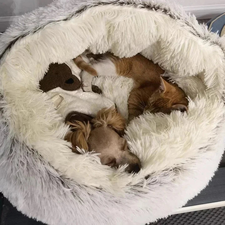 Cozy Fluffy Cat Bed
