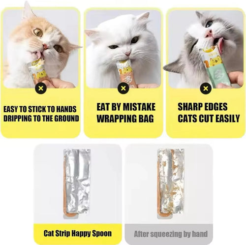 Cat Treats Feeding Spoon