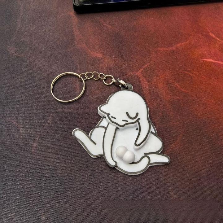 Playful Cat Keychain™