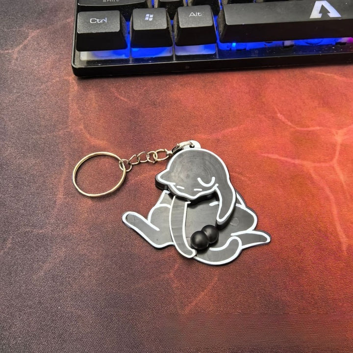 Playful Cat Keychain™