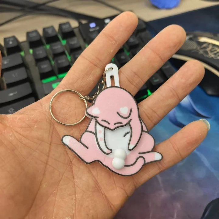 Playful Cat Keychain™