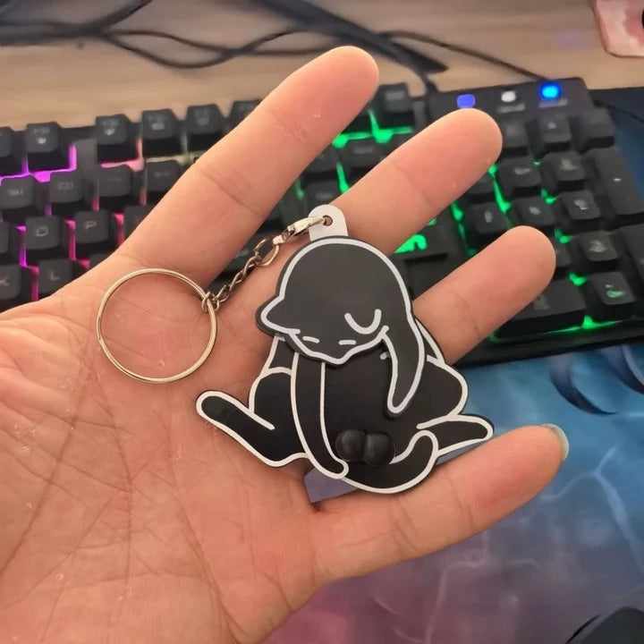 Playful Cat Keychain™
