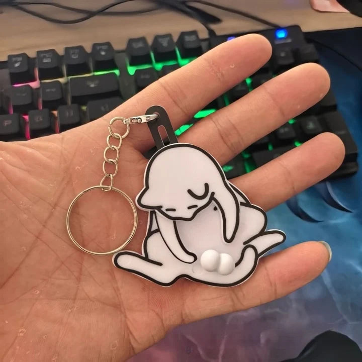 Playful Cat Keychain™
